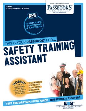 portada Safety Training Assistant (C-4345): Passbooks Study Guide Volume 4345 (en Inglés)