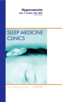 portada Hypersomnia, an Issue of Sleep Medicine Clinics: Volume 7-2 (in English)