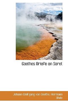 portada goethes briefe an soret (in English)