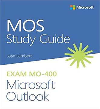 portada Mos Study Guide for Microsoft Outlook Exam Mo-400 (libro en Inglés)