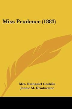 portada miss prudence (1883) (en Inglés)