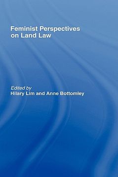 portada feminist perspectives on land law (en Inglés)