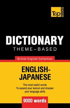 portada Theme-based dictionary British English-Japanese - 9000 words (in English)