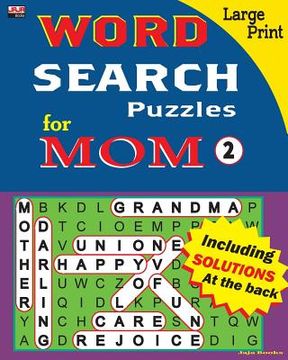portada WORD SEARCH Puzzles for MOM (en Inglés)