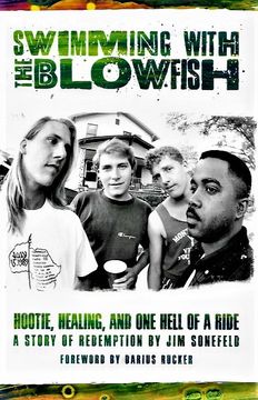 portada Swimming With the Blowfish (Signed) (en Inglés)