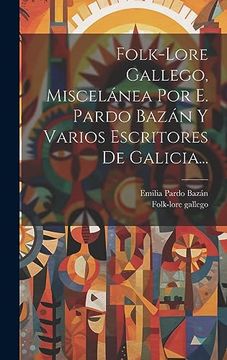 portada Folk-Lore Gallego, Miscelánea por e. Pardo Bazán y Varios Escritores de Galicia.