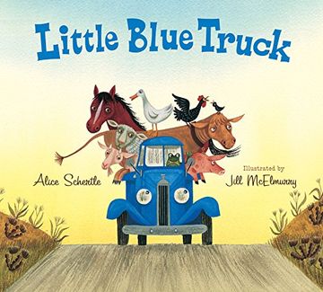 portada Little Blue Truck Lap Board Book (en Inglés)