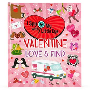 portada Valentine Love & Find - i spy With my Little eye Kids Search, Find, and Seek Activity Book, Ages 4-8 