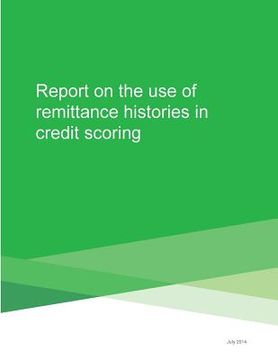 portada Report on the Use of Remittance Histories in Credit Scoring