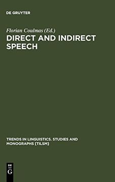 portada Direct and Indirect Speech (Trends in Linguistics. Studies and Monographs [Tilsm]) (en Inglés)
