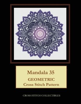 portada Mandala 35: Geometric Cross Stitch Pattern (in English)