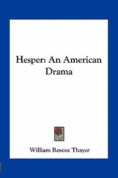 portada hesper: an american drama (en Inglés)