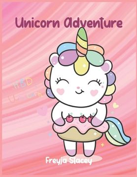 portada Unicorn Adventure: Unicorn coloring books for girls ages 8-12 Unicorn Adventure (en Inglés)