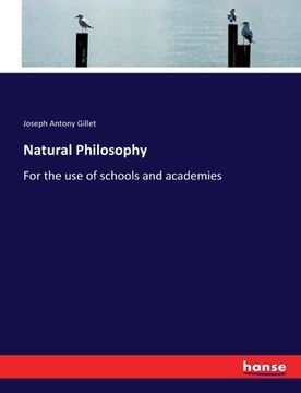 portada Natural Philosophy: For the use of schools and academies (in English)