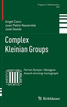 portada complex kleinian groups (en Inglés)
