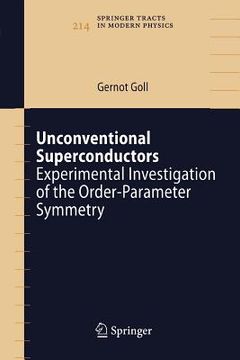 portada unconventional superconductors: experimental investigation of the order-parameter symmetry (in English)