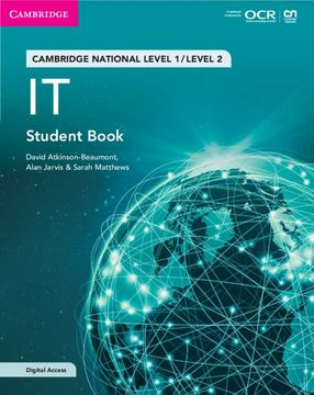 portada Cambridge National in It Student Book with Digital Access (2 Years): Level 1/Level 2 [With Access Code] (en Inglés)