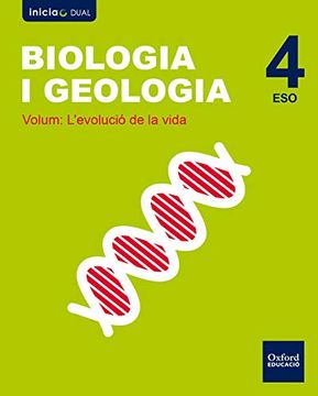 portada Inicia Biologia i Geologia 4t Eso. Llibre de L'alumne Volum 2: Lévolució de la Vida (Inicia Dual)