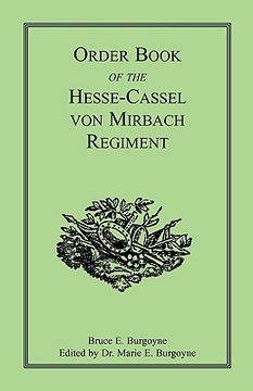 portada order book of the hesse-cassel von mirbach regiment