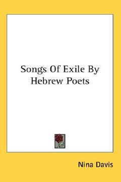 portada songs of exile by hebrew poets