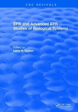 portada EPR and Advanced EPR Studies of Biological Systems (en Inglés)