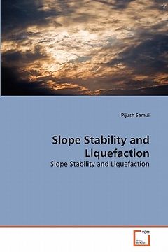 portada slope stability and liquefaction (en Inglés)
