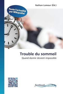 portada Trouble du sommeil (en Francés)