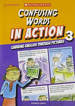 portada Confusing Words in Action Through Pictures 3 [Paperback] Stephen Curtis [Paperback] [Jan 01, 2017] Stephen Curtis 