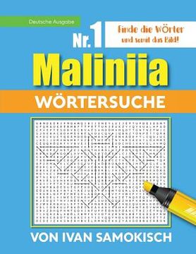 portada Maliniia Word Search Book Vol. I: Find words to reveal pictures! [GERMAN EDITION] (en Alemán)