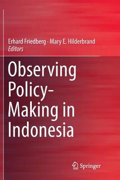 portada Observing Policy-Making in Indonesia (en Inglés)