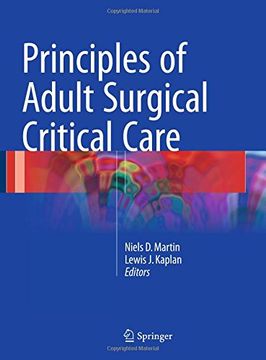 portada Principles of Adult Surgical Critical Care (in English)