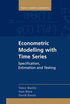 portada Econometric Modelling With Time Series Hardback (Themes in Modern Econometrics) (en Inglés)