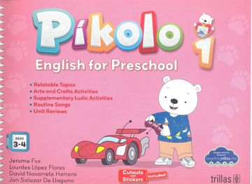 portada Pikolo 1. English for Preschool