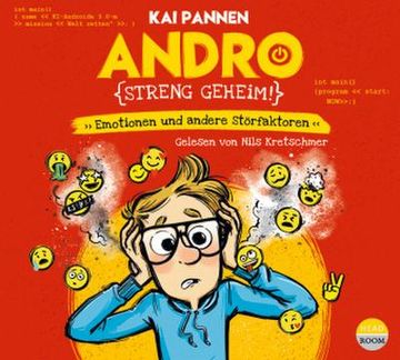 portada Andro, Streng Geheim! - Emotionen und Andere Störfaktoren (Teil 2): Lustiges Kinderhörbuch für Mädchen und Jungen (in German)