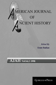 portada American Journal of Ancient History 14.2 (en Inglés)