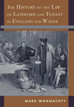 portada the history of the law of landlord and tenant in england and wales (en Inglés)