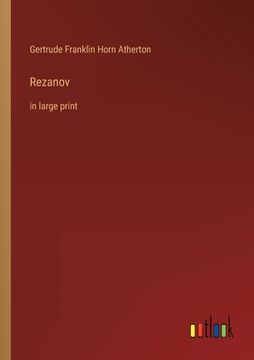 portada Rezanov: in large print (en Inglés)