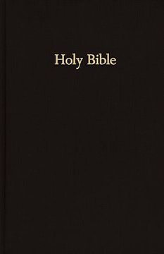 portada holy bible,king james version, black