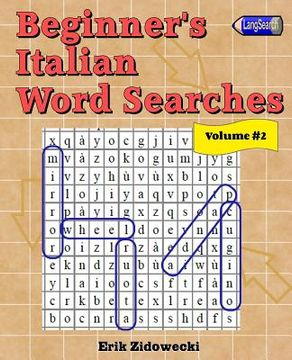 portada Beginner's Italian Word Searches - Volume 2 (en Italiano)