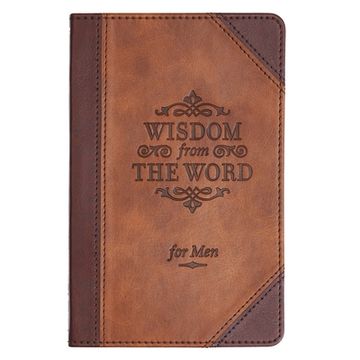 portada Gift Book Wisdom From the Word for men (en Inglés)
