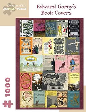 portada Edward Gorey's Book Covers: 1000-Piece Jigsaw Puzzle (en Inglés)