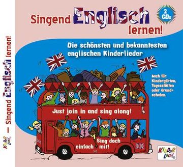 portada Singend Englisch Lernen: Die Schönsten und Bekanntesten Englischen Kinderlieder (en Inglés)