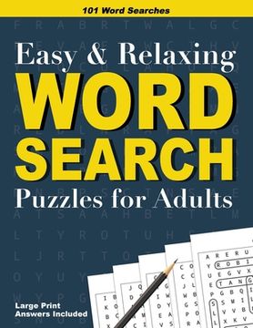 portada Easy and Relaxing Word Search Puzzles for Adults