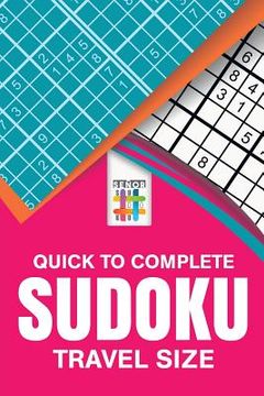 portada Quick to Complete Sudoku Travel Size (en Inglés)