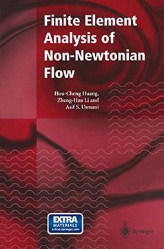 portada Finite Element Analysis Of Non-newtonian Flow: Theory And Software (en Inglés)