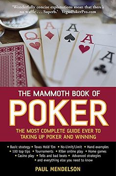 portada The Mammoth Book of Poker (Mammoth Books)
