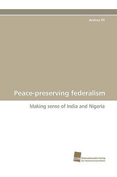 portada peace-preserving federalism (en Inglés)