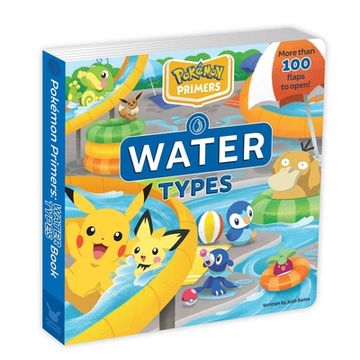 portada Pokemon Primers: Water Types Book (in English)