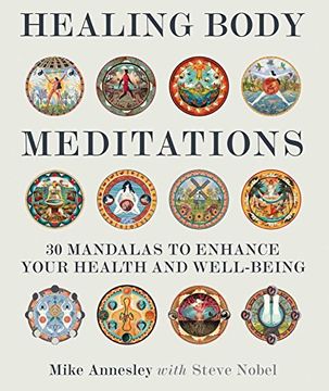 portada Healing Body Meditations: 30 Mandalas to Enhance Your Health and Well-Being (en Inglés)