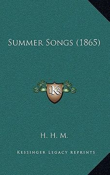 portada summer songs (1865) (in English)